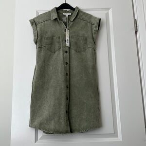 Olive Green Dress